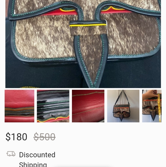 Columbia carrier genuine leather first unisexual messenger bag, multicolors - Picture 1 of 5